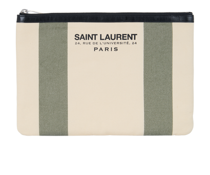 Saint Laurent Beach Pouch, front view